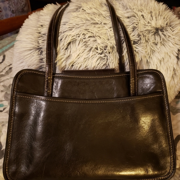 Brighton leather shoulder bag - Picture 2 of 6